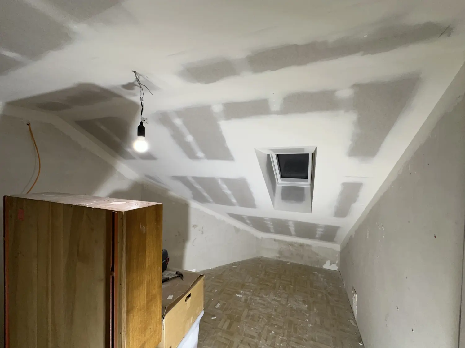 Schloska, Innensanierung, Heroldsbach EFH, Trockenbau Referenzbild