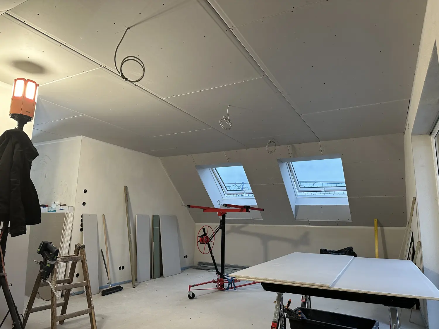 Schloska, Innenrenovierung, Trockenbau Referenzbild